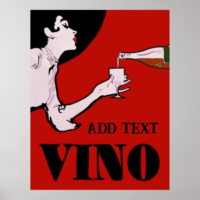 Posters de las Damas de Vino (Frente)
