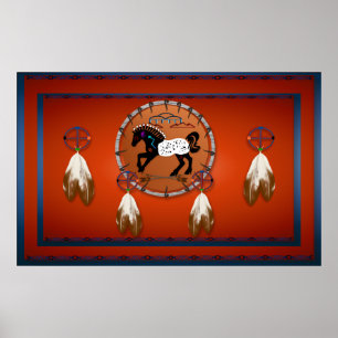 Posters de las flechas del caballo n