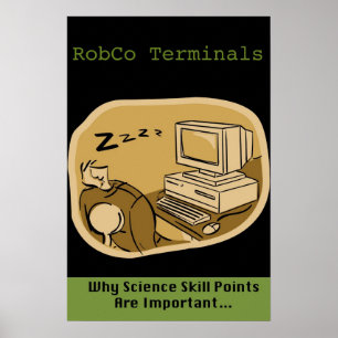 Posters de los terminales de RobCo