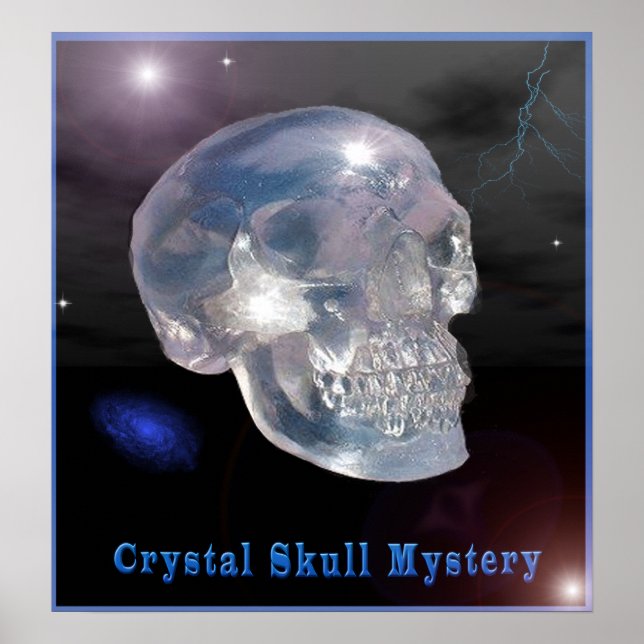 Posters de misterio de crystal skull (Frente)