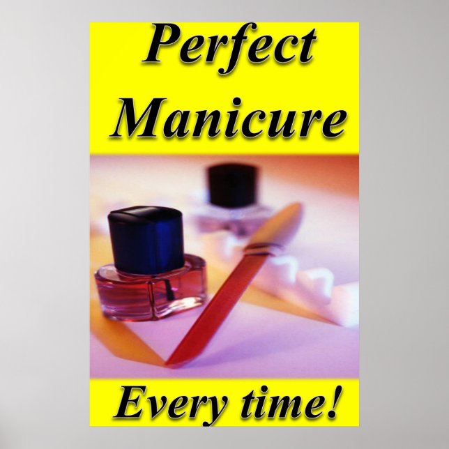 Posters de Nail Salon Perfect Manicure (Frente)