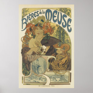 Posters de Nouveau del arte - belleza francesa