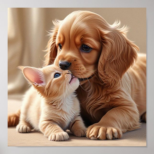Posters de perros de cachorros (Frente)
