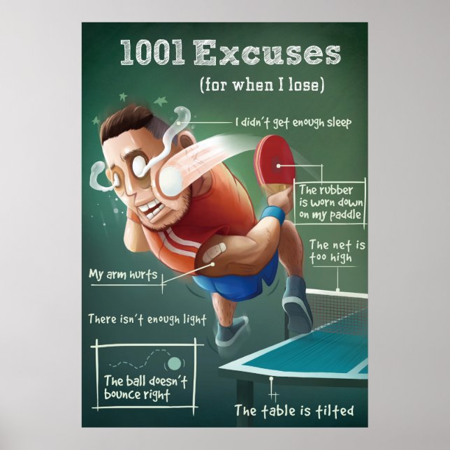 Posters de Ping Pong: 1001 escudos (Frente)