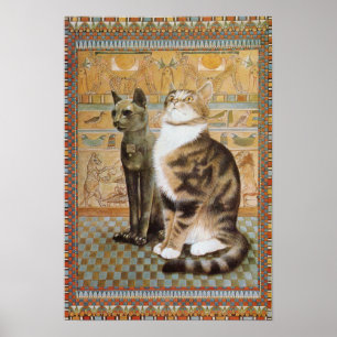 Posters de pintura de gatos