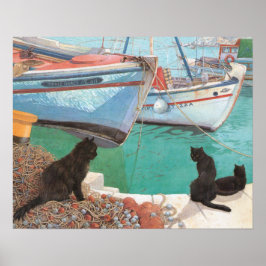 Posters de pintura de gatos