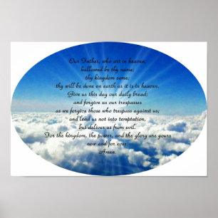 Posters de plegarias cristianas
