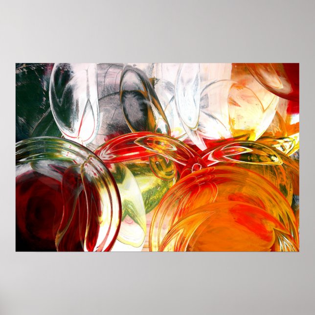 Posters de resumen de computadora - Impresión de a (Frente)