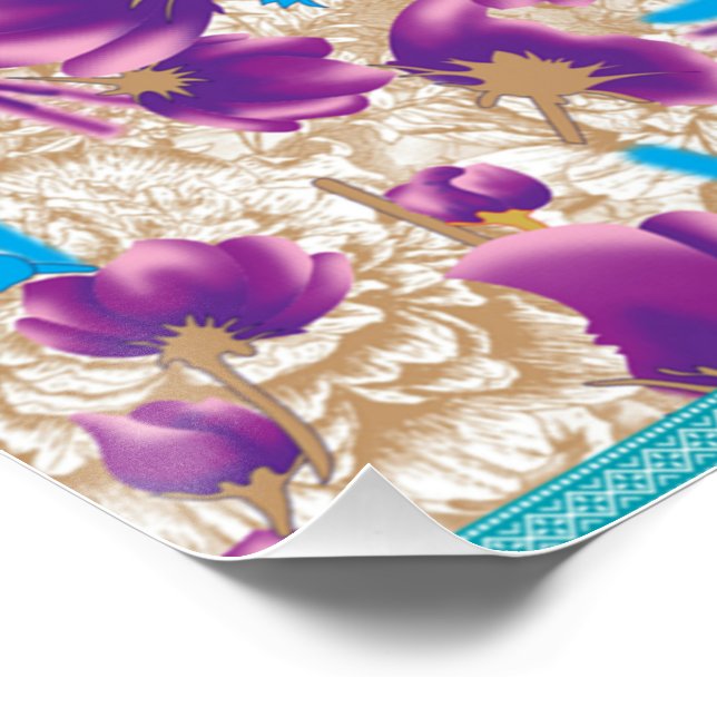 Posters de salud mental, 24x36, AI, Lana Del Rey (Esquina)