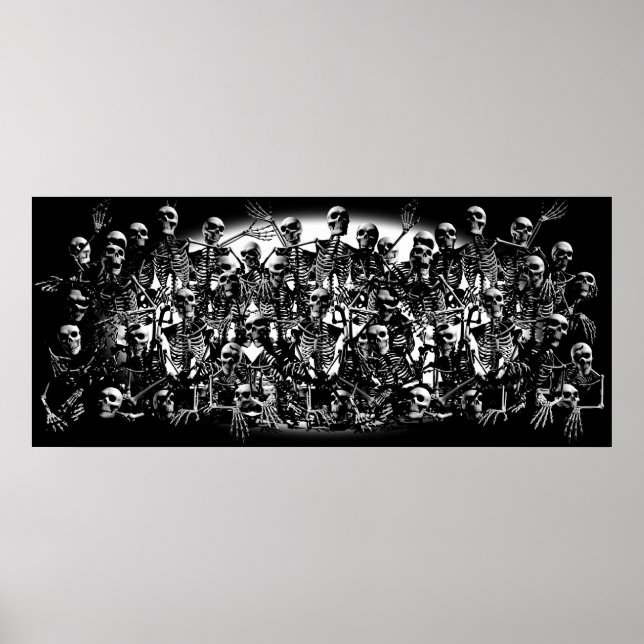 Posters de Skeleton Horde (Frente)