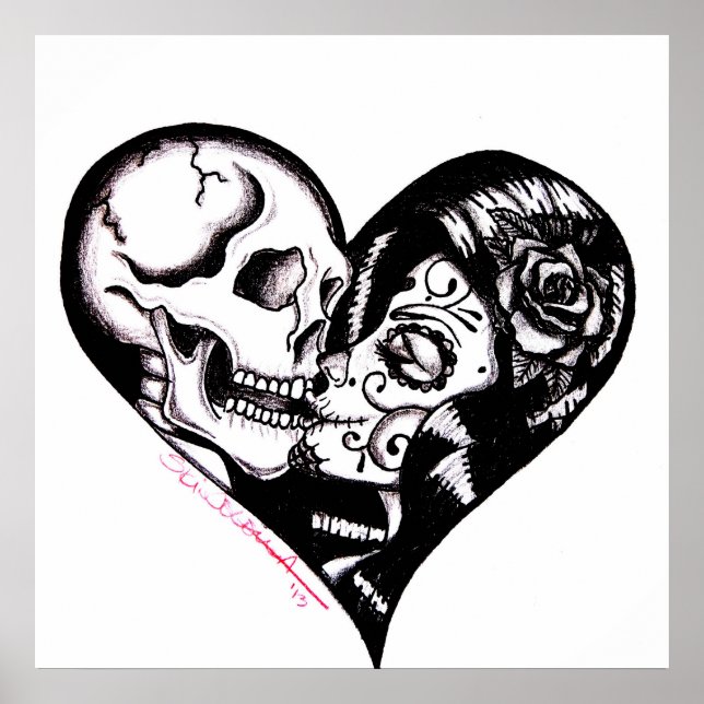 Posters de Skinderella "Heart Kiss" (Frente)