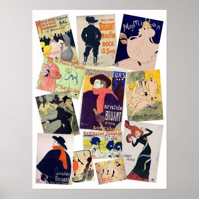 Posters de Toulouse-Lautrec (Frente)