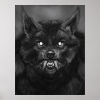 posters de 'Werewolf face'