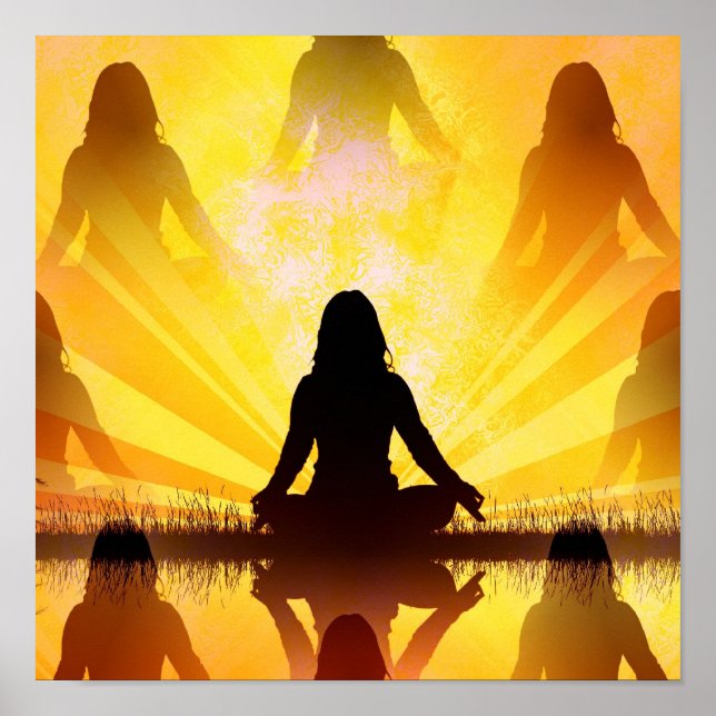 Posters de yoga (Frente)