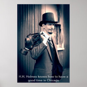 Posters del asesino: H.H. Holmes