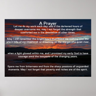 Posters del Cielo de Fuego de Oración