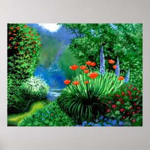 Posters del Jardín de Primavera