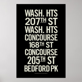Posters del Metro BCL Vintage