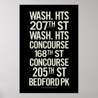 Posters del Metro BCL Vintage