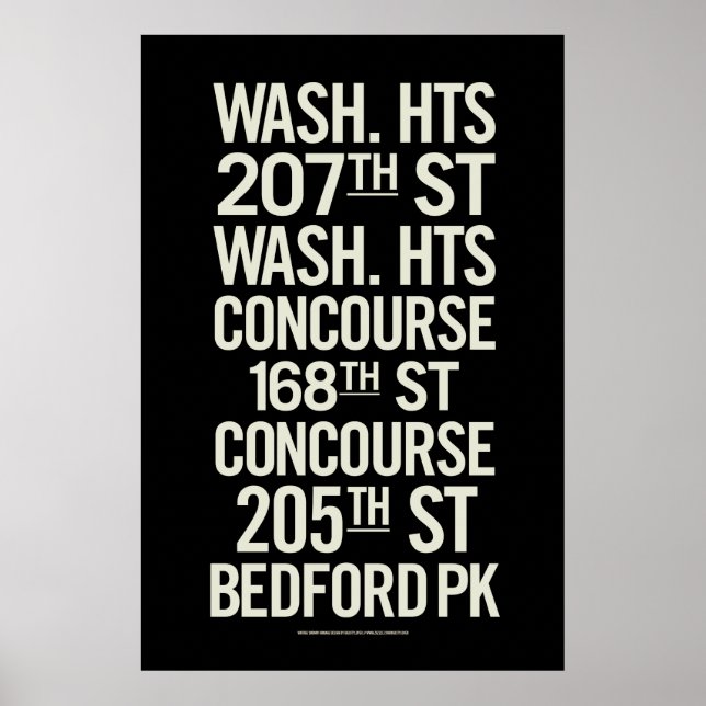 Posters del Metro BCL Vintage (Frente)