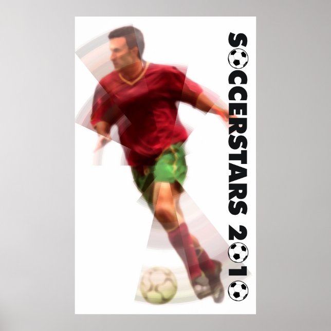 Posters del Mundial de Fútbol - Radial 2010 (Frente)