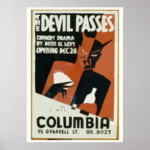 Posters del pasado en el mundo del ocio con estilo