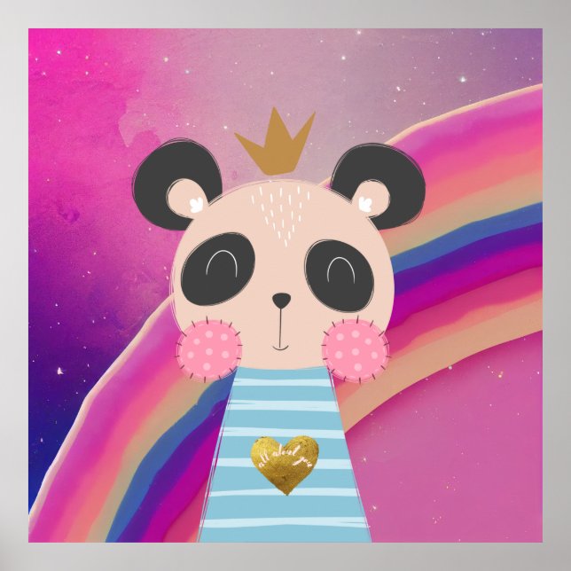 Posters del Rey Panda (Frente)