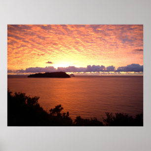 Posters del Sunrise de Nueva Zelanda