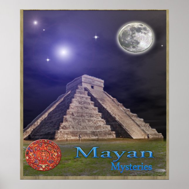 Posters del templo maya (Frente)