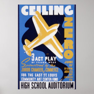 Posters del vintage, posters cero de WPA del