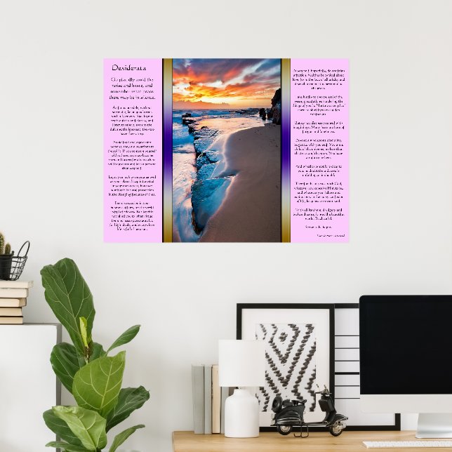 Posters Desiderata Blue Ocean (Oficina en casa)