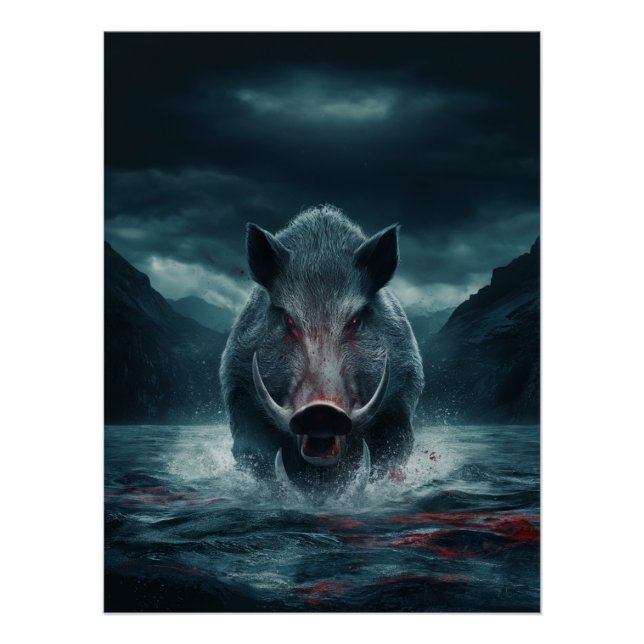 Posters Dives boar 3 (Anverso)
