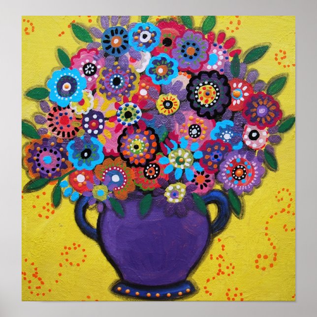 Posters FLORALES BLOSSOMS II (Frente)