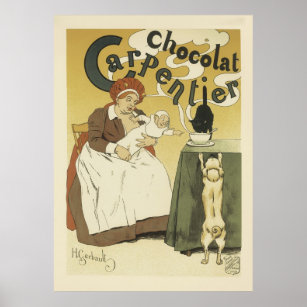 Posters franceses de época - Chocolate