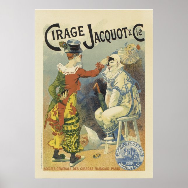 Posters franceses de época - Circo de payasos (Frente)