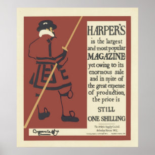 Posters franceses de época - Revista Harpers