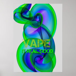 Posters frescos locos del extracto de la nube de