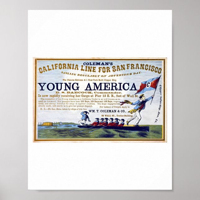 Posters Gold Rush Retro (Frente)