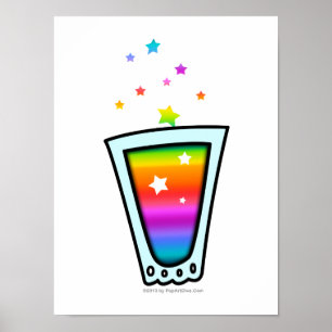 POSTERS, IMPRESIONES - VIDRIO DE TIRO EN LLUVIA