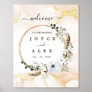 Posters impresos de Boda de Flickermse
