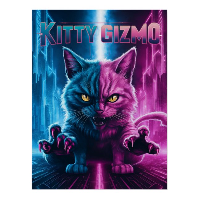 Posters Kitty Gizmo (Anverso)