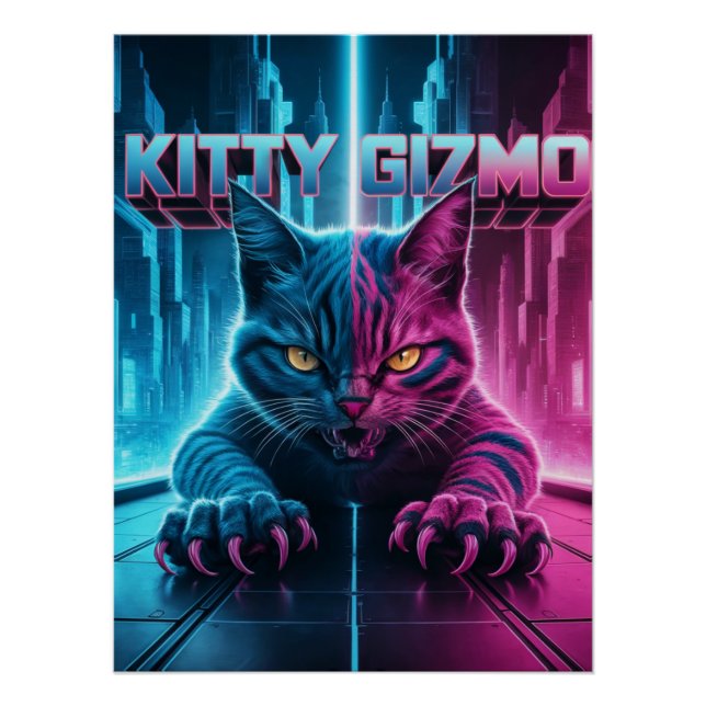 Posters Kitty Gizmo 02 (Anverso)