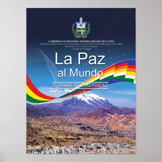 Posters La Paz al mundo (Frente)