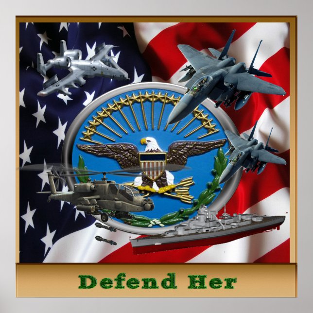 Posters militares de Estados Unidos (Frente)