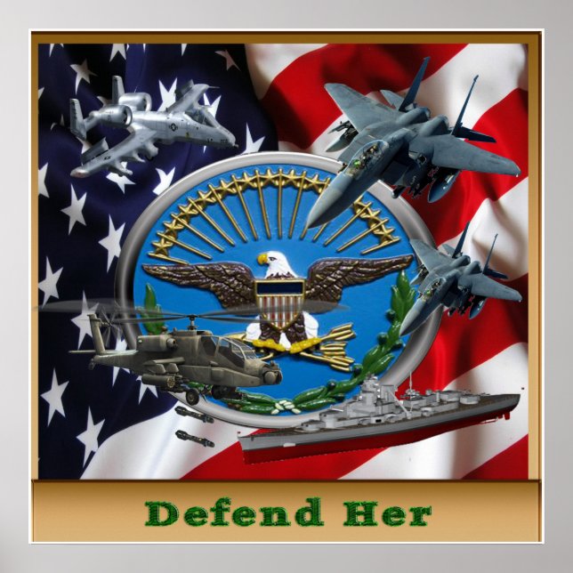 Posters militares de Estados Unidos (Frente)