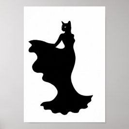 Pósters Moda Animal Negro y Blanco