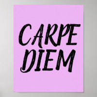 POSTERS motivacionales CARPE DIEM