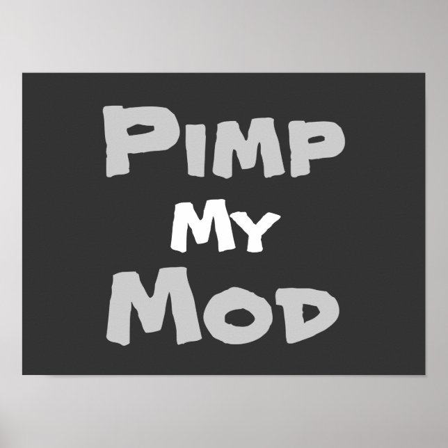 Posters Pimp My Mod Premium (Frente)