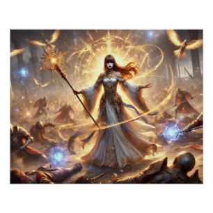 Posters sanadores de batalla divina - Compasión fu