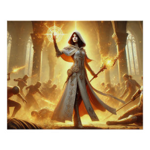 Posters sanadores de batalla divina - Compasión fu